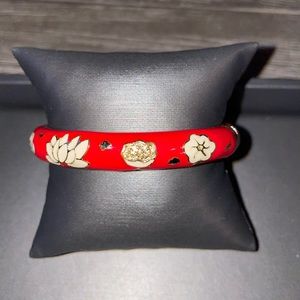 Jiu Long Xing Cloisonné Enamel Clamper Bracelet